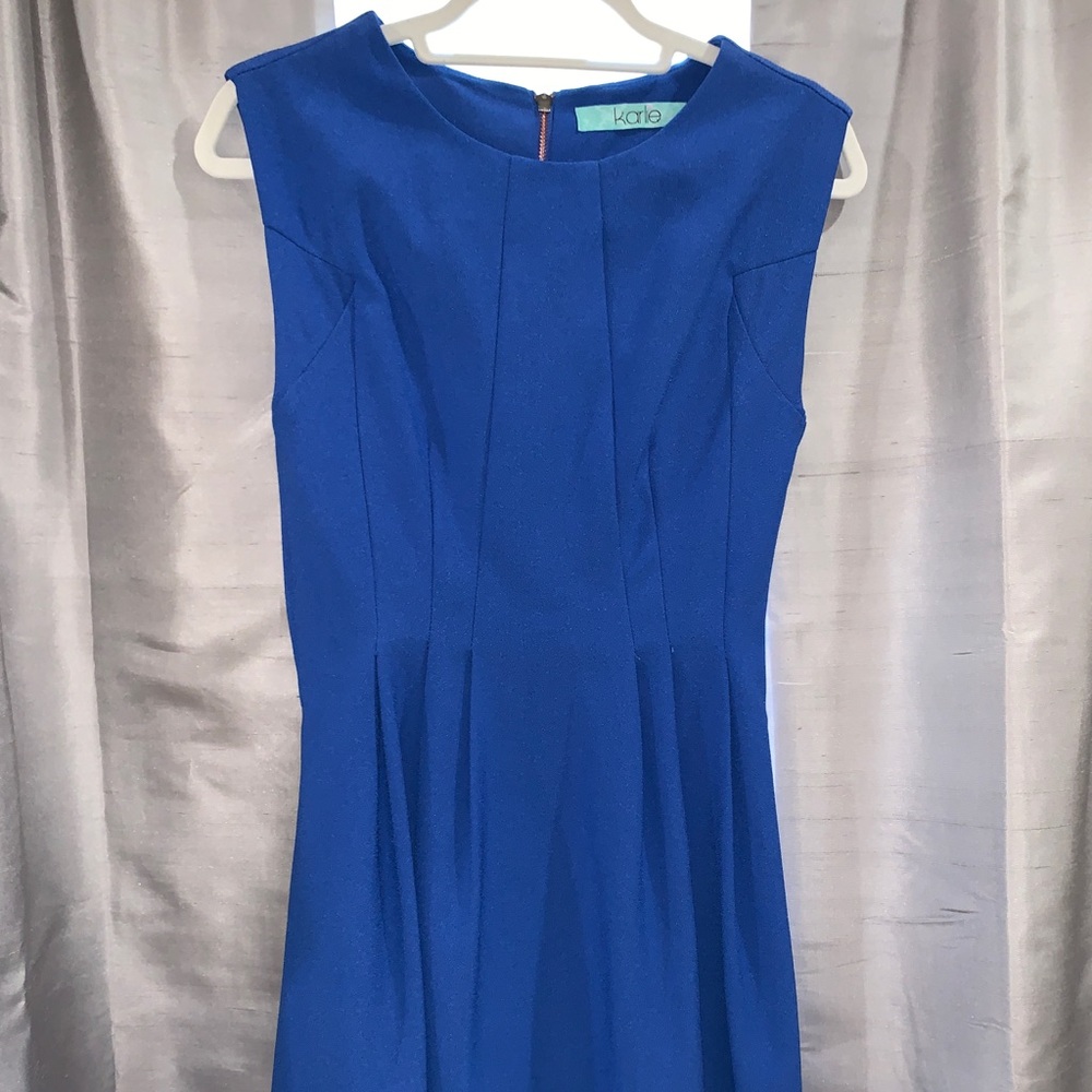 Karlie royal blue dress!